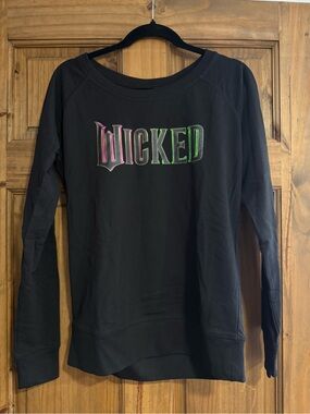 Kohl's Black Instant Message Graphic Tee